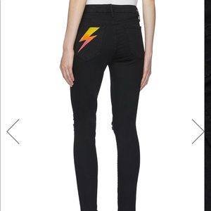 ⚡️MOTHER⚡️THE LOOKER ANKLE FRAY DENIM